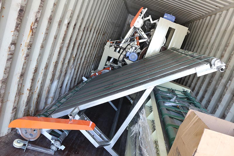 Geelong machinery exported two container